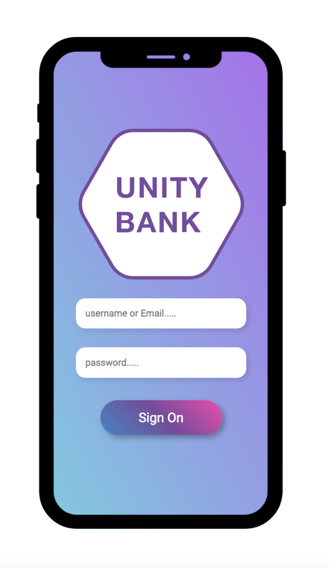 bank app login